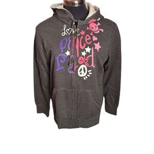 No Boundaries Hoodie Love, Peace Size 2X